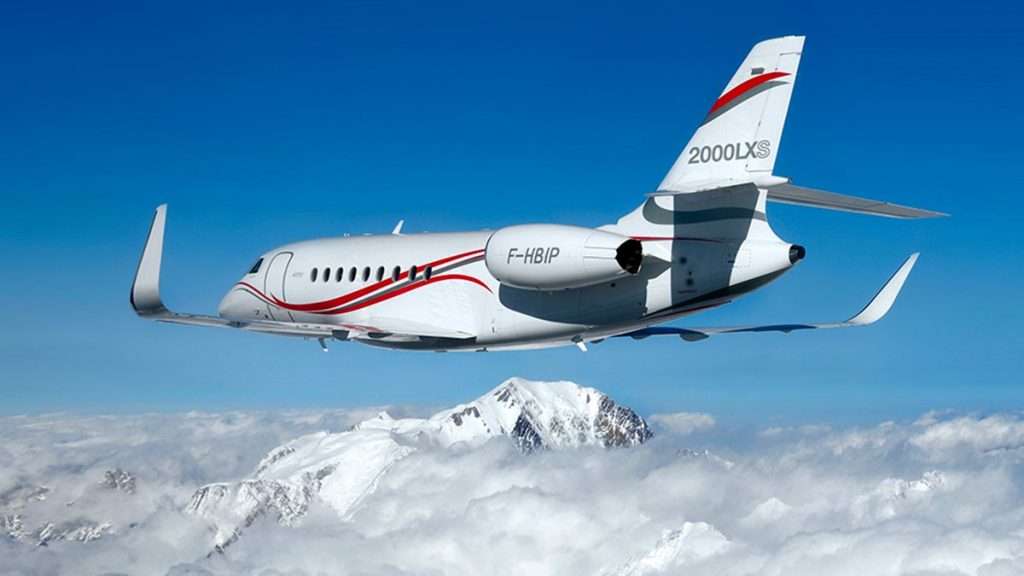 Falcon 200LXS Exterior Heavy Jet